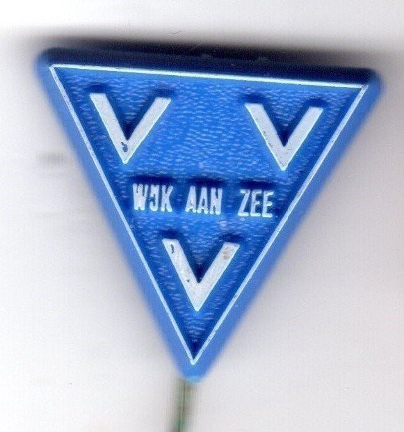 Speldje VVV WIJK AAN ZEE (A2), Verzamelen, Speldjes, Pins en Buttons, Ophalen of Verzenden, Gebruikt, Overige onderwerpen