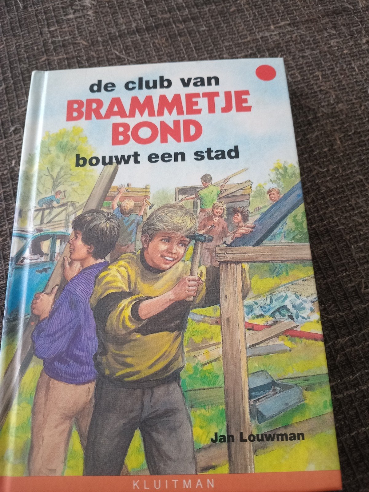 De Club van Brammetje Bond bouwt een stad - Spannend boek, Boeken, Ophalen of Verzenden