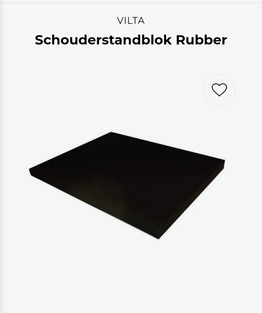 Critical Alignment Schouderstandblok Rubber - Yoga & Fitness, Ophalen of Verzenden, Nieuw, Rug, Overige typen