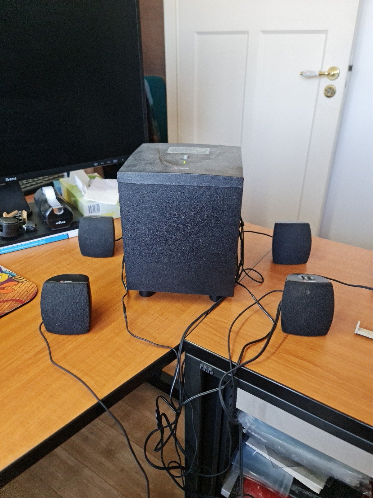 Labtec 4.1 Luidsprekerset met subwoofer, Ophalen, Gebruikt, Audiokanaal 4.1, Labtec