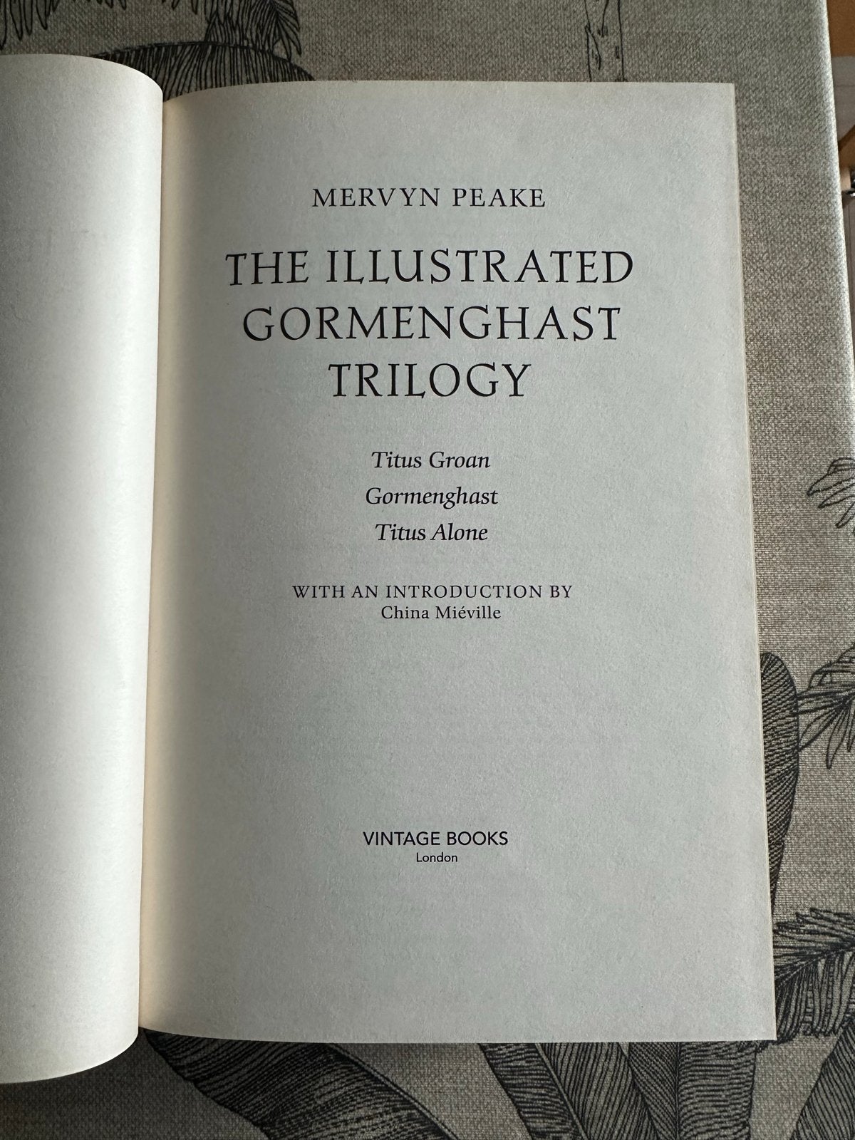 The Illustrated Gormenghast Trilogy - Mervyn Peake, Ophalen of Verzenden, Zo goed als nieuw, Europa overig