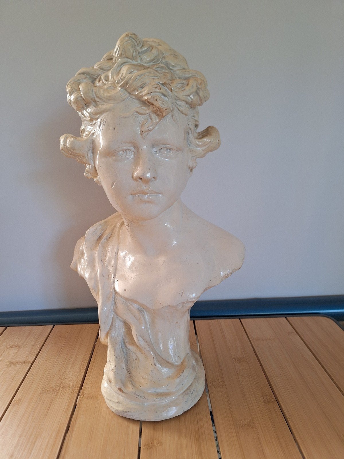 Antieke buste van vrouw, vermoedelijk gips, Ophalen, Gips, Buste, 50 - 100 cm