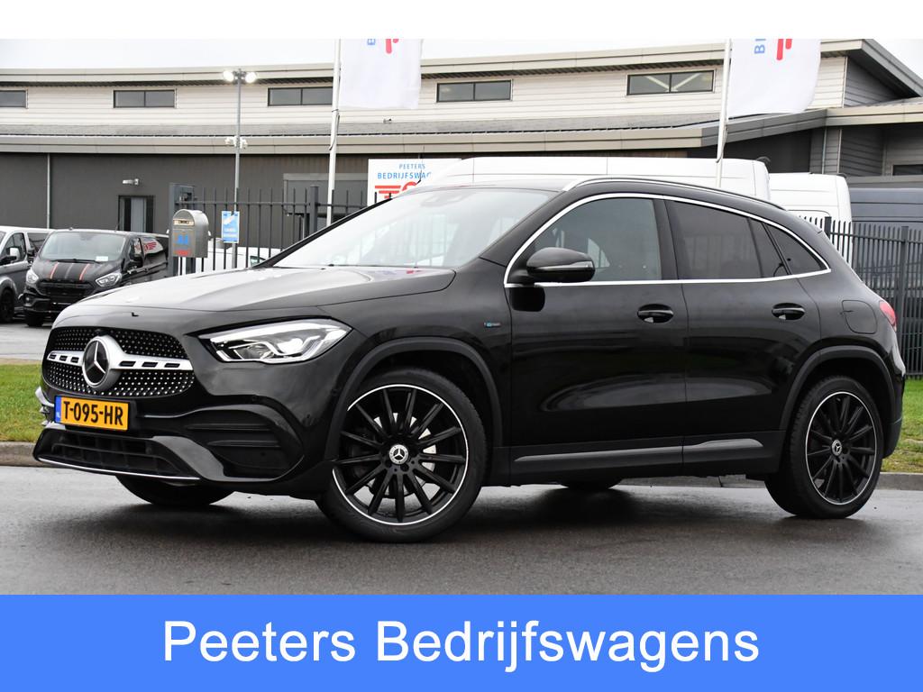 Mercedes-Benz GLA 250 e AMG Line Adaptieve Cruise, Virtual,, Stof, Euro 6, Zwart, Bedrijf