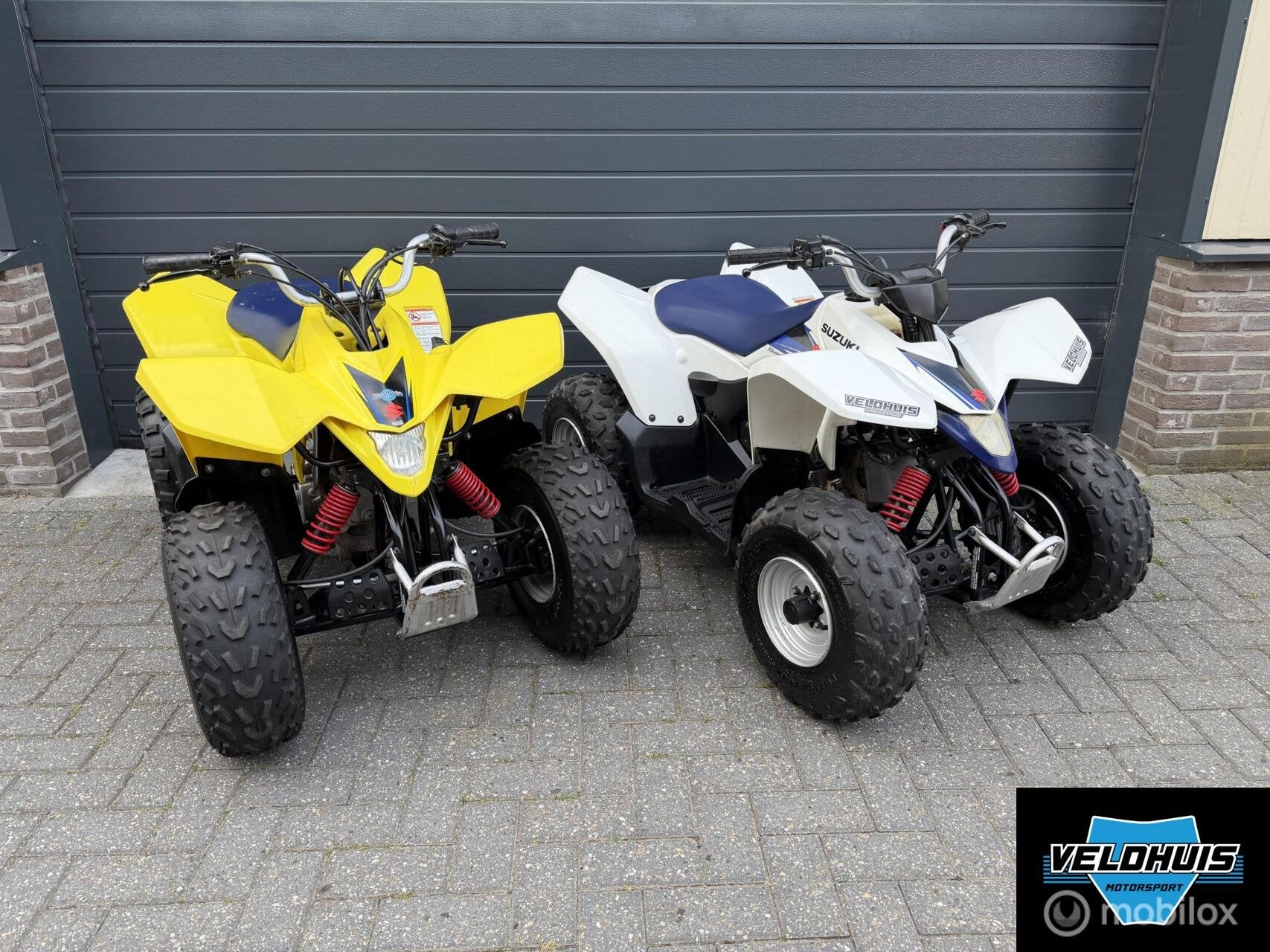 2x Suzuki Ltz90 LtZ 90 quad 2015 4 takt automaat, pw raptor, Motoren, Suzuki, Bedrijf, Overig, Suzuki