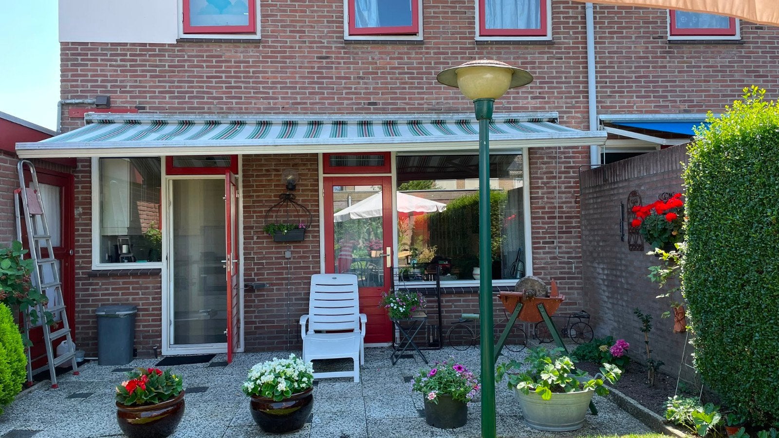 zonnescherm, extra breed, Ophalen of Verzenden, Gebruikt