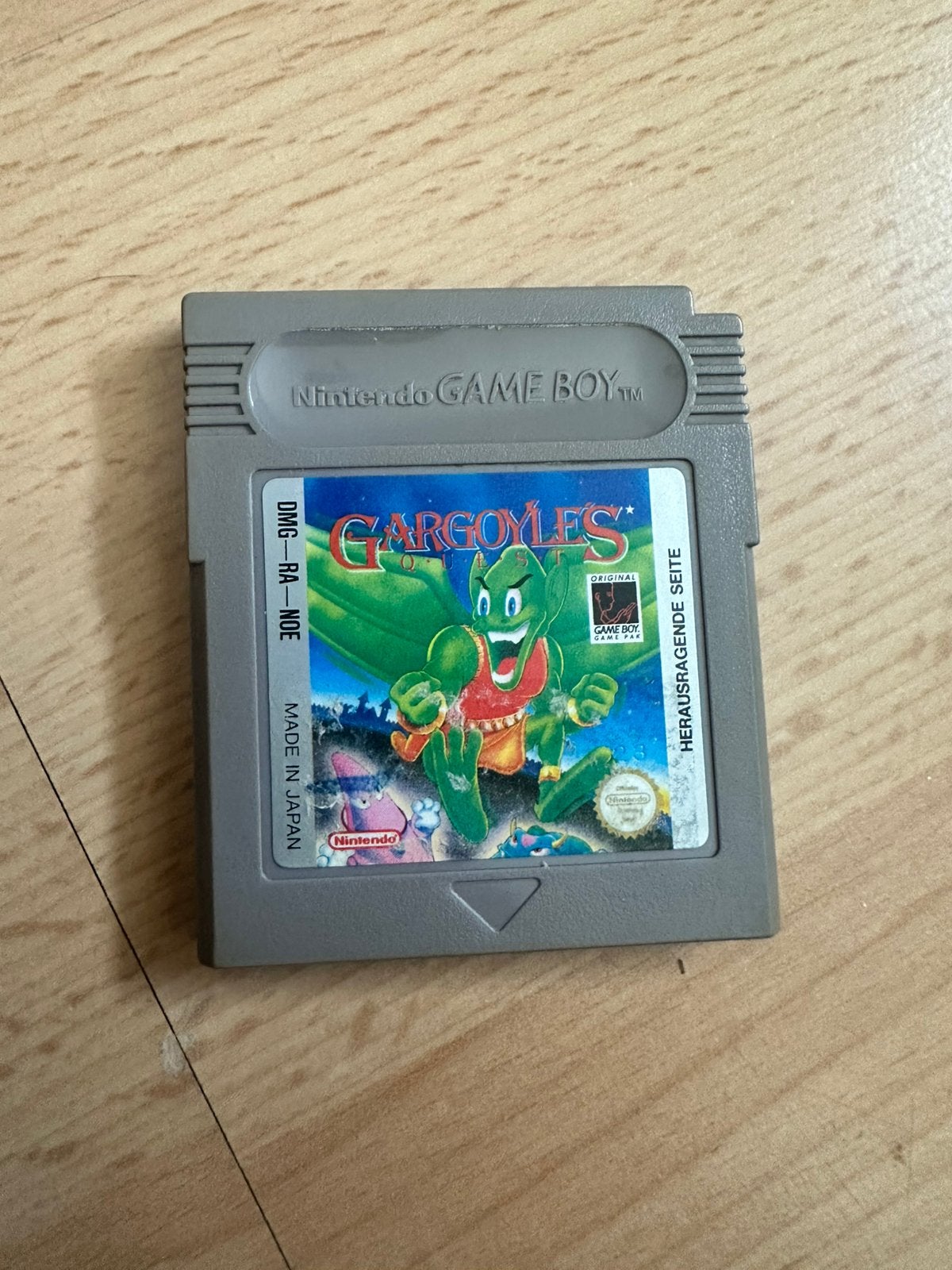 Gargoyles Quest Gameboy Classic!, Spelcomputers en Games, Games | Nintendo Game Boy, 1 speler, Ophalen of Verzenden, Zo goed als nieuw