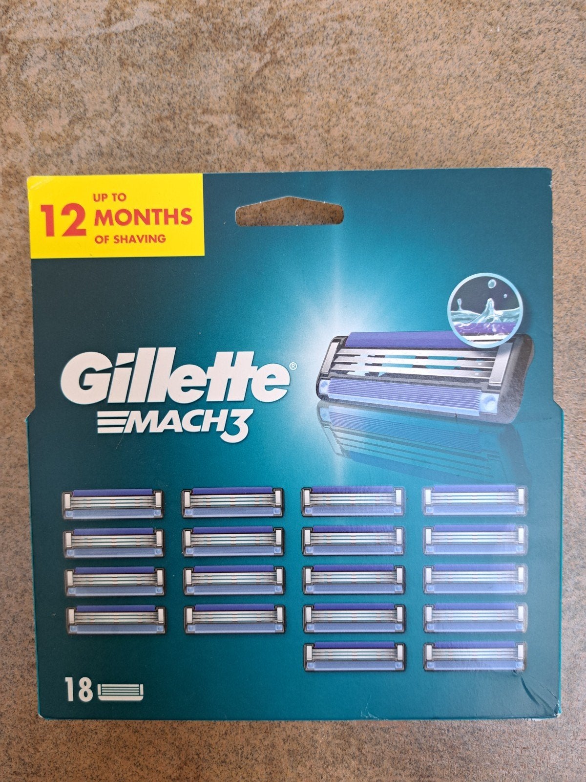 Gillette Mach 3, Ophalen of Verzenden, Nieuw, Gehele gezicht