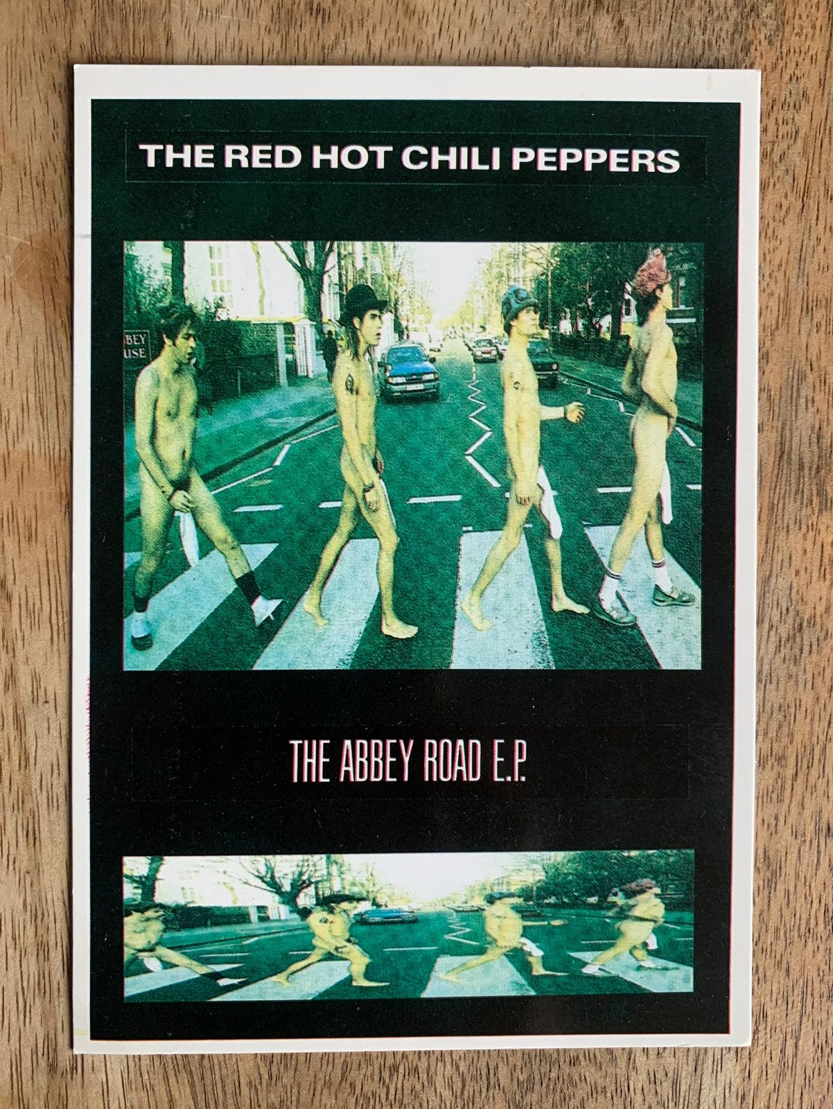 The Red Hot Chili Peppers: The Abbey Road E.P. Ansichtkaart, Verzamelen, Muziek, Artiesten en Beroemdheden, Ophalen of Verzenden