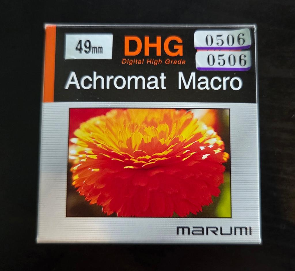 Marumi DHG Achromat Macro 200 49mm Close-up Lens, Overige merken, Gebruikt, Minder dan 50 mm, Overige typen