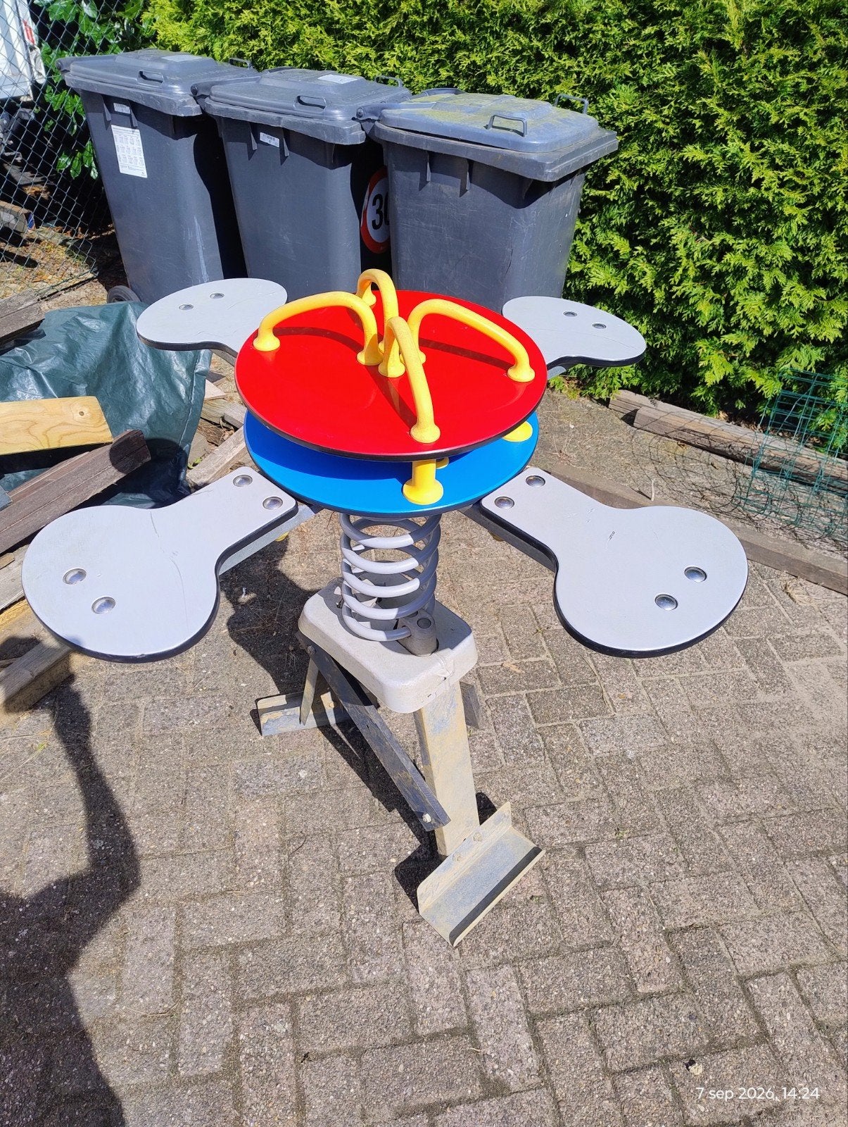 Veerwip voor speeltuin - Gebruikt, Ophalen of Verzenden, Gebruikt, Overige typen, Aanbouwonderdeel