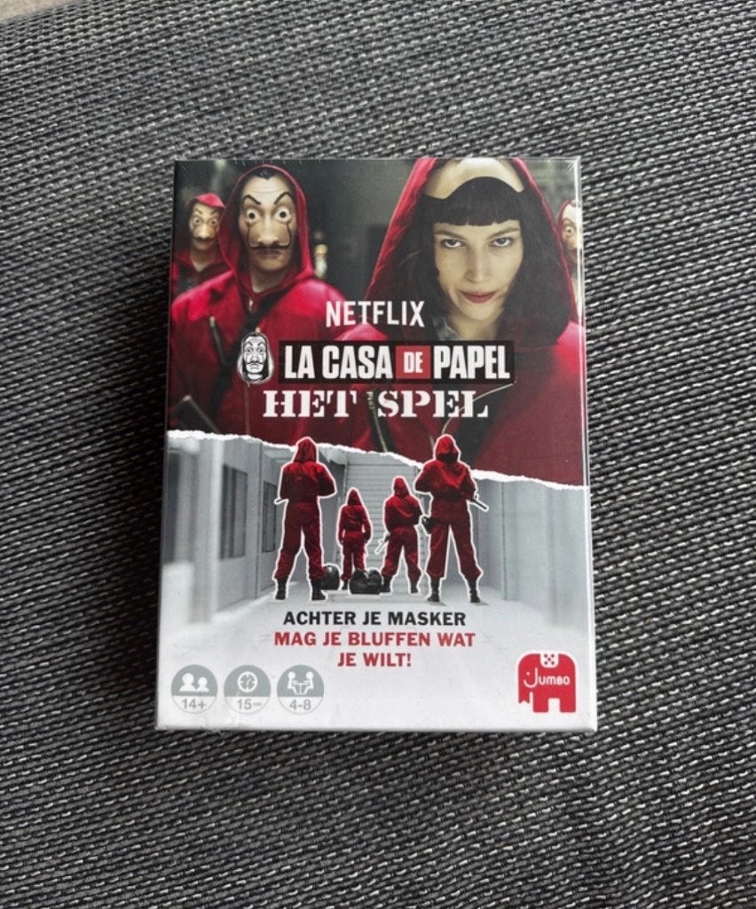 La casa de papel spel, Vijf spelers of meer, Ophalen of Verzenden, Nieuw, Jumbo