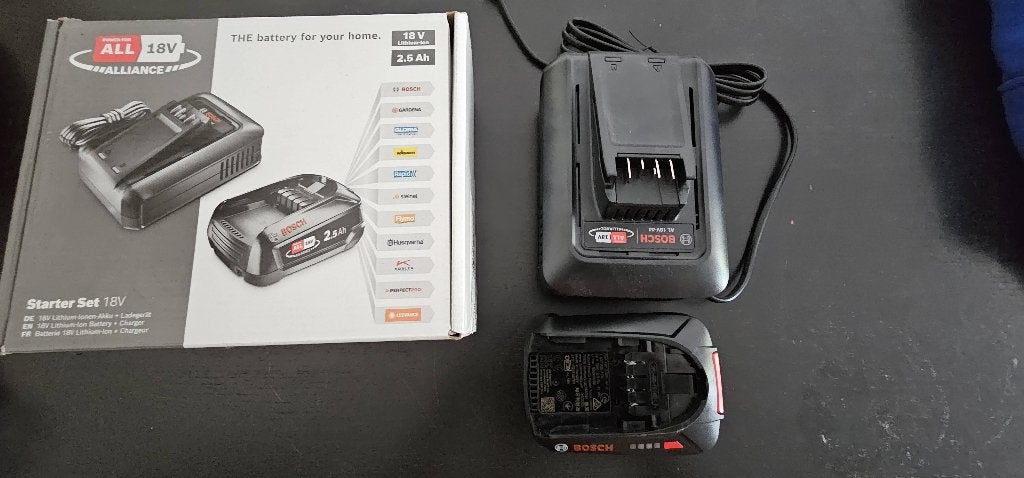 Bosch starterset 18v, Ophalen of Verzenden, Nieuw
