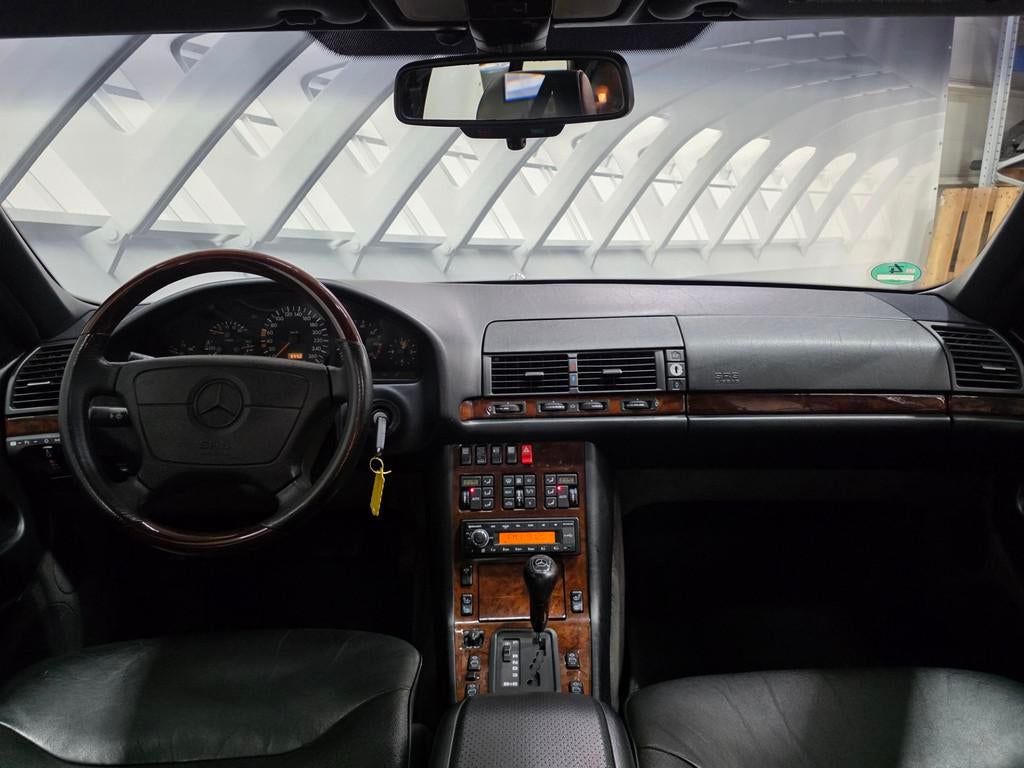 Mercedes-Benz S-klasse 500 v8 W140 kathedraal luxe uitvoerin, Auto's, Metallic lak, Leder, Bedrijf, Sedan