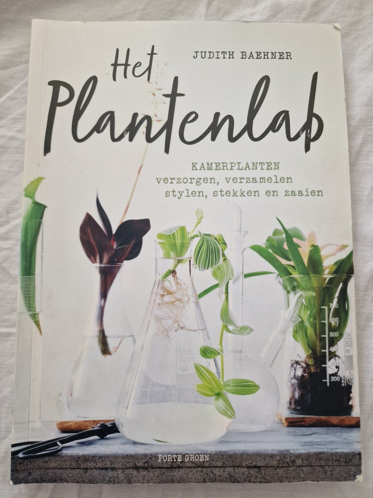 Judith Baehner - Het plantenlab, Bloemen, Planten en Bomen, Ophalen of Verzenden, Zo goed als nieuw, Judith Baehner
