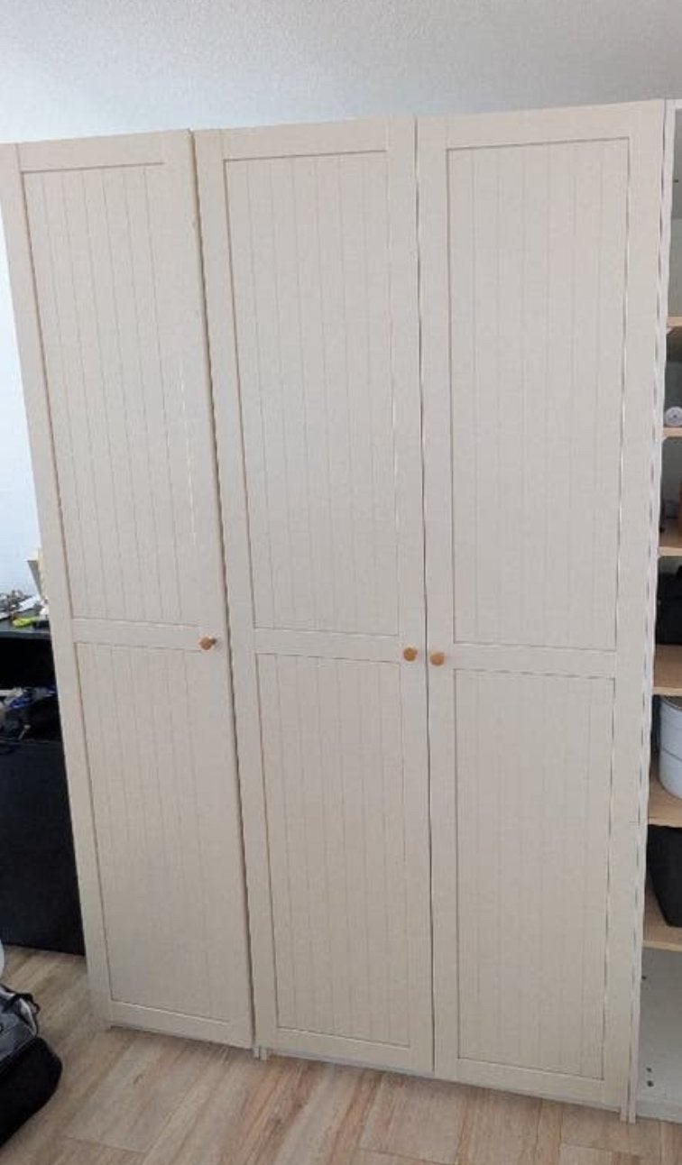IKEA Pax kledingkast met 3 deuren en diverse indeling, 200 cm of meer, 150 tot 200 cm, Ophalen of Verzenden, Zo goed als nieuw