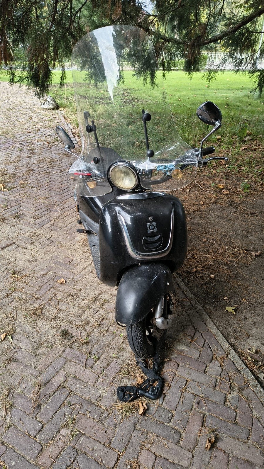 AGM retro zwart, Fietsen en Brommers, Ophalen, Gebruikt, Benzine, Overige merken