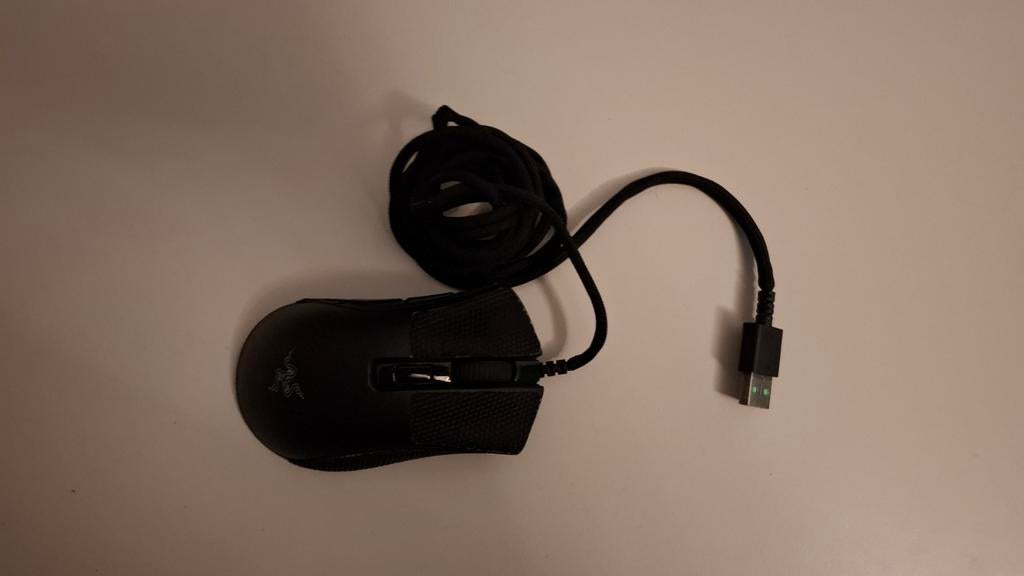 Razer DeathAdder Essential Gaming Muis - Bedraad, Ophalen, Rechtshandig, Muis, Zo goed als nieuw