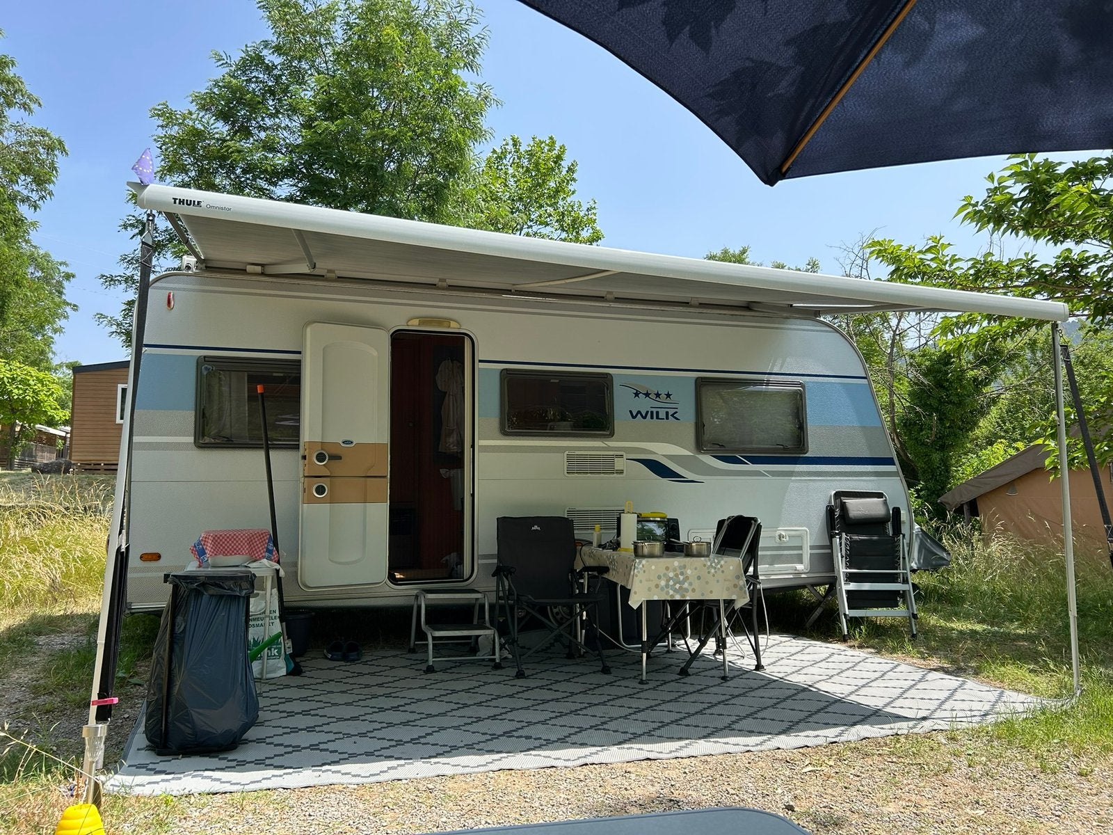 Te koop Caravan Wilk S4  490 UE   Enkele bedden, Rondzit, Particulier, Schokbreker, 4 tot 5 meter
