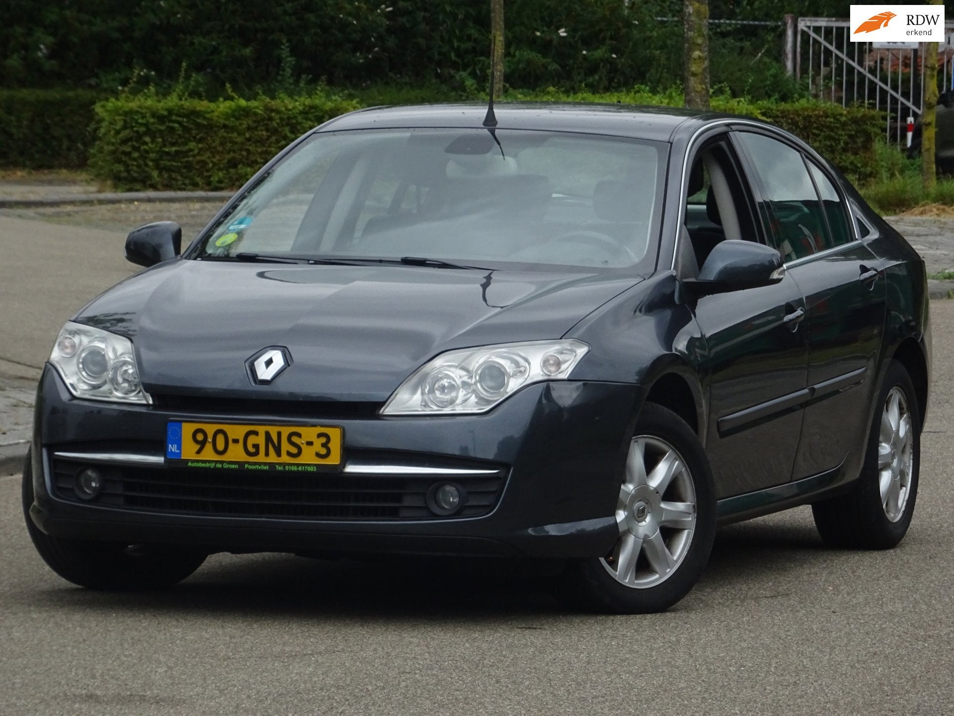 Renault Laguna 2.0 16V T Dynamique AUTOMAAT NAP/CLIMA/APK, Auto's, Gebruikt, 4 cilinders, Leder en Stof, Bedrijf