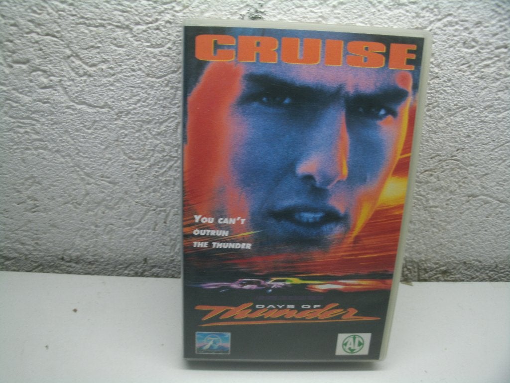 vhs 95b days of thunder, Cd's en Dvd's, Vanaf 16 jaar, Ophalen of Verzenden, Zo goed als nieuw, Actie en Avontuur