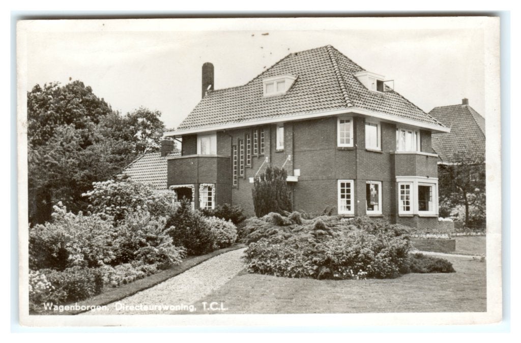 Wagenborgen, Directeurswoning T.C.L., Ophalen of Verzenden, 1940 tot 1960, Ongelopen, Groningen