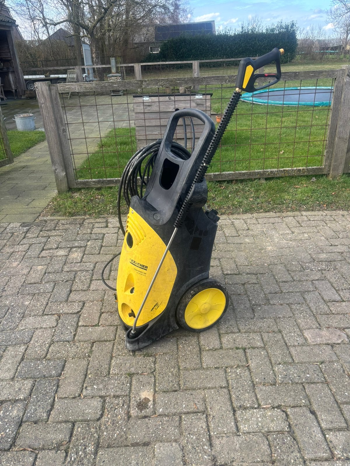 Karcher 10/25s koudwater hogedrukreiniger zware uitvoering, Ophalen, Zo goed als nieuw, Elektrisch
