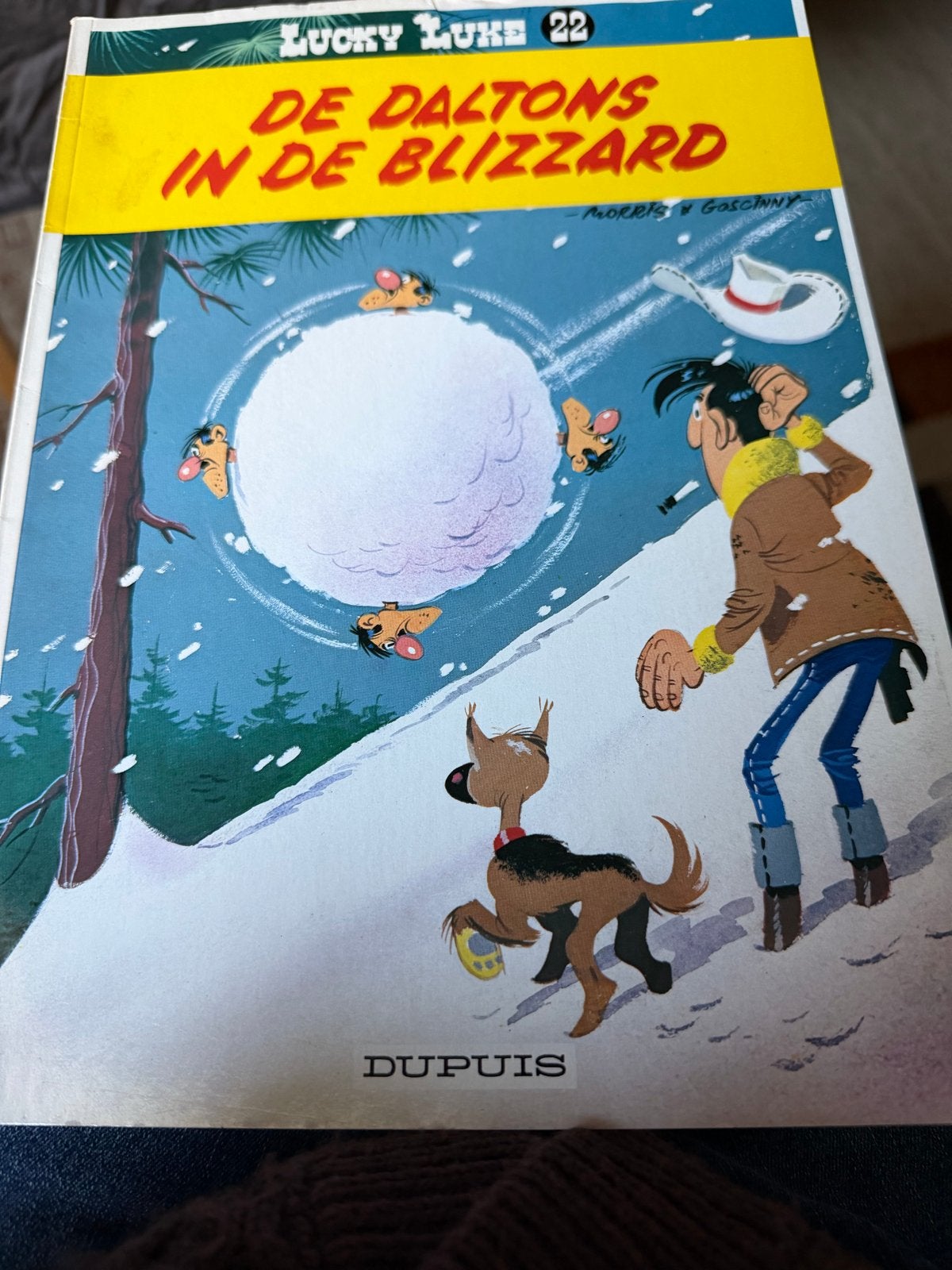 Lucky Luke 22: De Daltons in de Blizzard, Eén stripboek, Ophalen of Verzenden, Gelezen