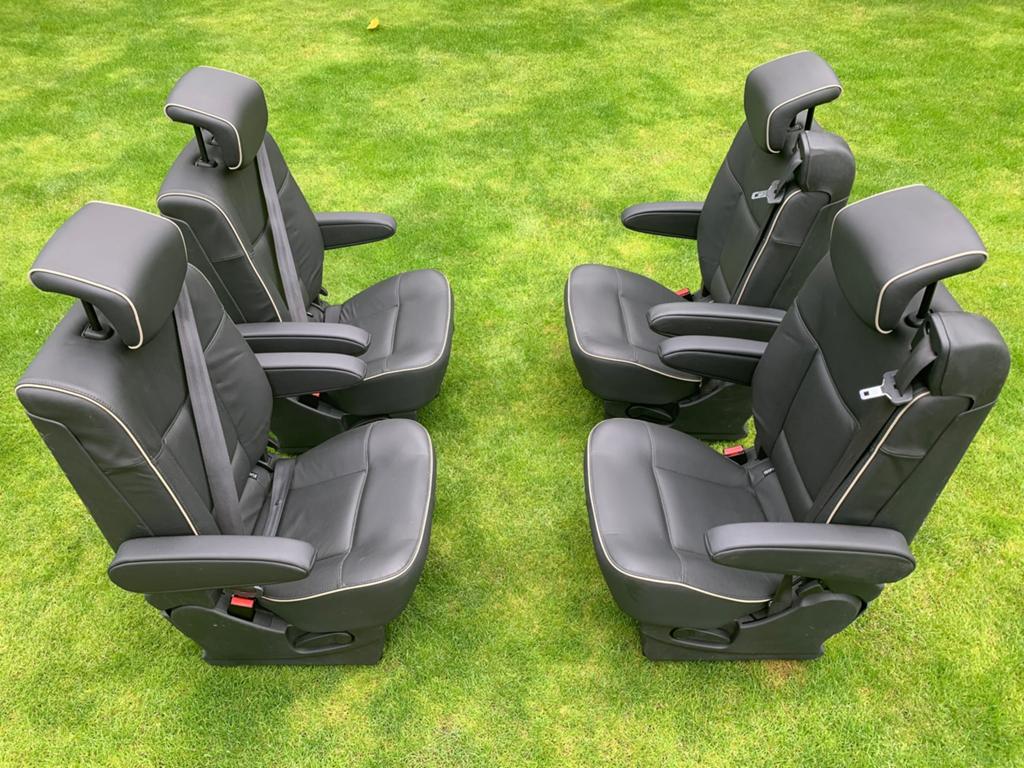 Leren Stoelen/Zitbank Oldtimer,Bus,VW Doka,GMC,Camper,Cabine, Ophalen, Gebruikt, Triumph
