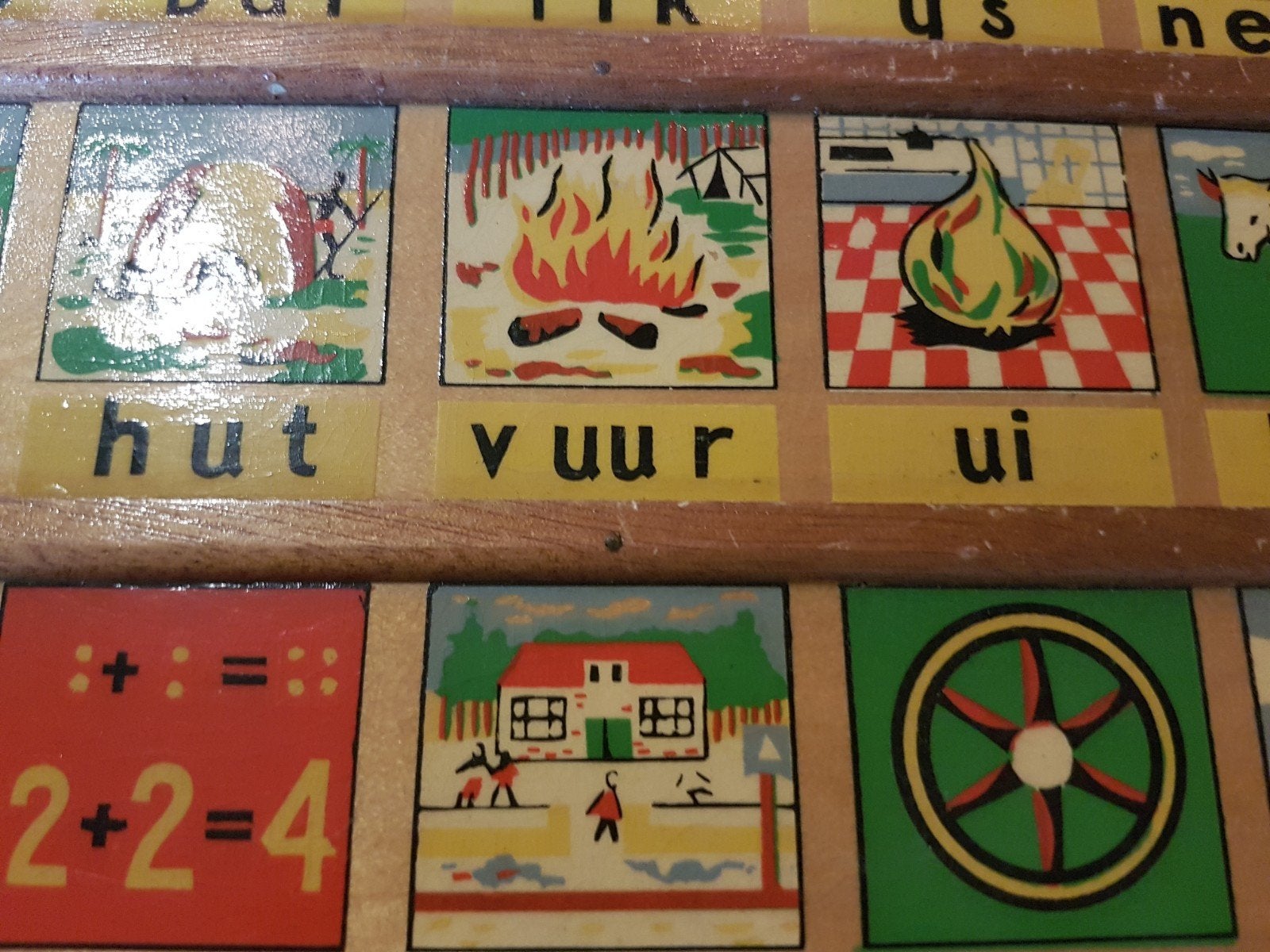 VINTAGE LEESPLANKJE SIMPLEX, Ophalen of Verzenden
