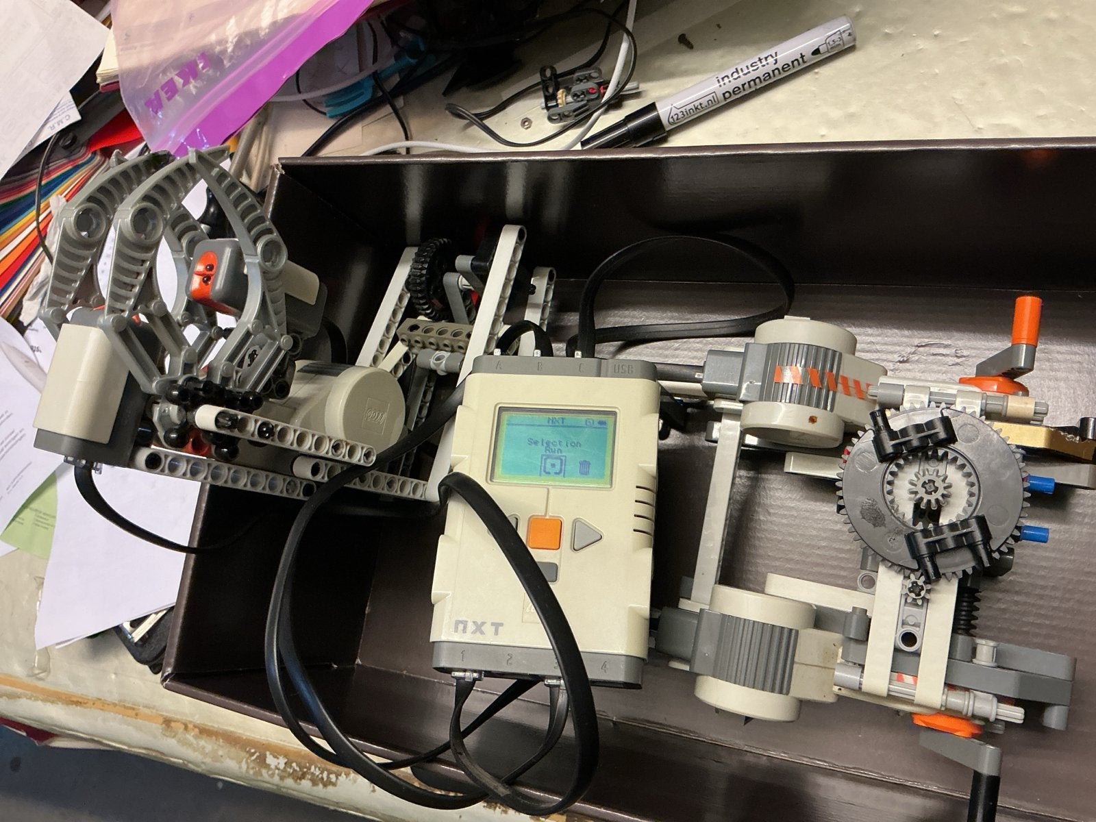 Lego Mindstorms NXT 8527 niet compleet, Ophalen of Verzenden, Gebruikt