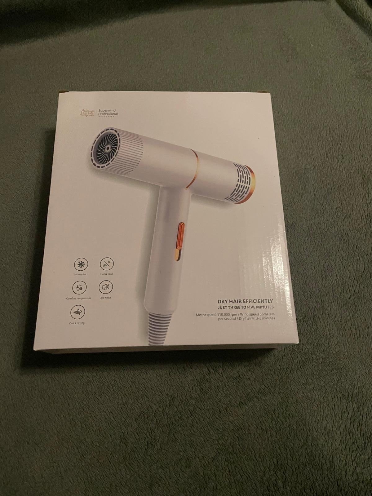 Nieuwe haardroger - snel drogen in 3-5 minuten, Ophalen of Verzenden, Nieuw
