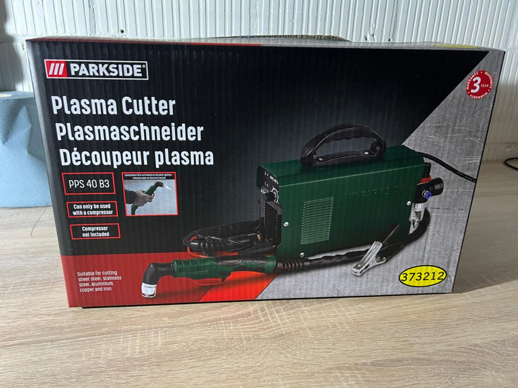 Parkside Plasma Cutter PPS 40 B3 - Nieuw in doos, Ophalen of Verzenden, Nieuw, Minder dan 150 ampère, Overige typen
