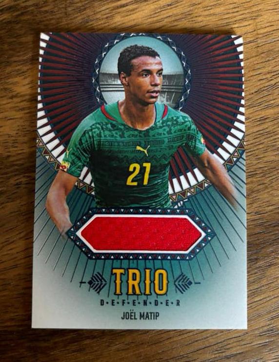 Joël Matip Futera Unique Spelerskaart - Liverpool/Kameroen, Ophalen of Verzenden, Zo goed als nieuw, Buitenlandse clubs, Spelerskaart