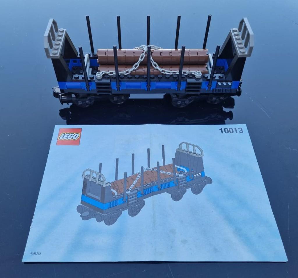 Open Freight Wagon Lego 10013 uit de My Own Train serie, City, Lego, Compleet, Ophalen of Verzenden