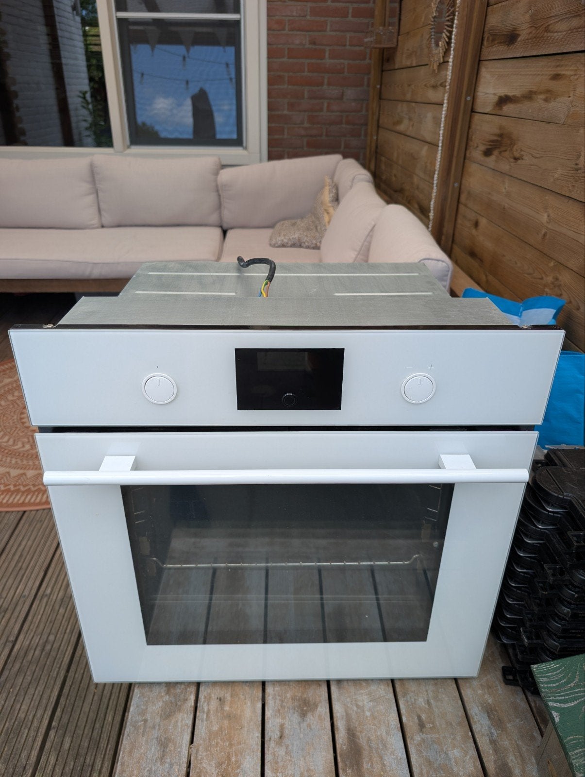 Ikea oven wit (Hetelucht defect, normale oven werkt), Witgoed en Apparatuur, Ovens, Ophalen, Gebruikt, Oven, IKEA
