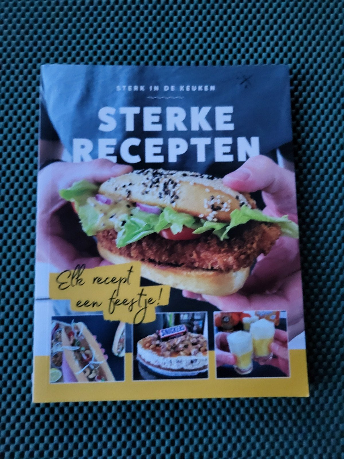 sterke in de keuken, sterke recepten,  elk recept een feestj, Boeken, Kookboeken, Ophalen of Verzenden, Zo goed als nieuw