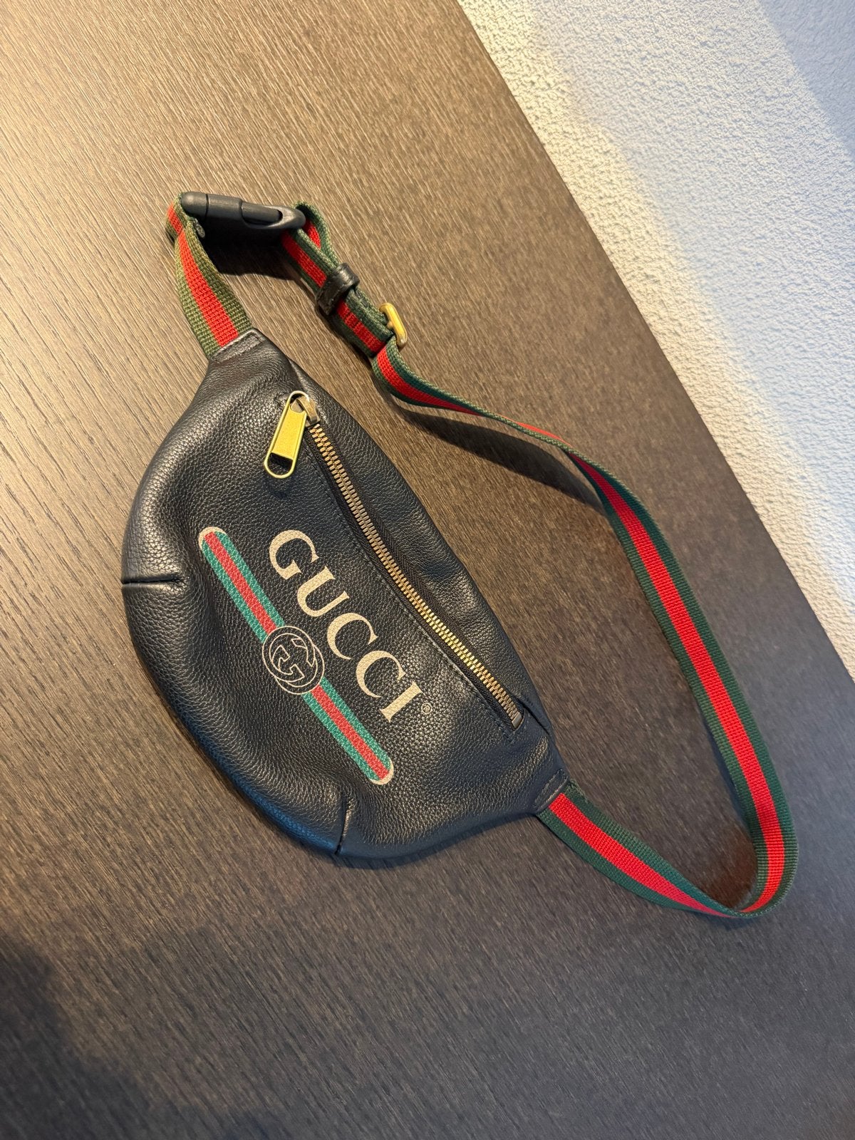 Gucci heuptasje, Ophalen of Verzenden, Zo goed als nieuw, Blauw, Overige typen