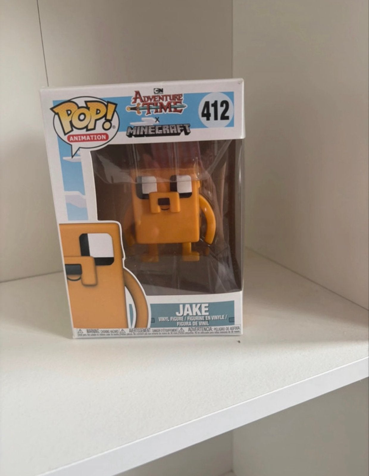 Funko Pop! Jake (Adventure Time x Minecraft) #412 NIEUW, Ophalen of Verzenden, Nieuw