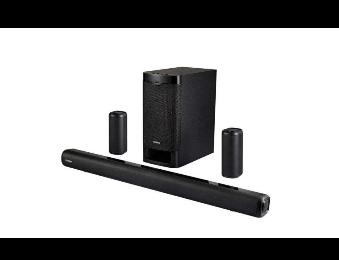 Hyundai Soundbar met subwoofer en surround speakers, Ophalen of Verzenden, Met externe subwoofer, Zo goed als nieuw