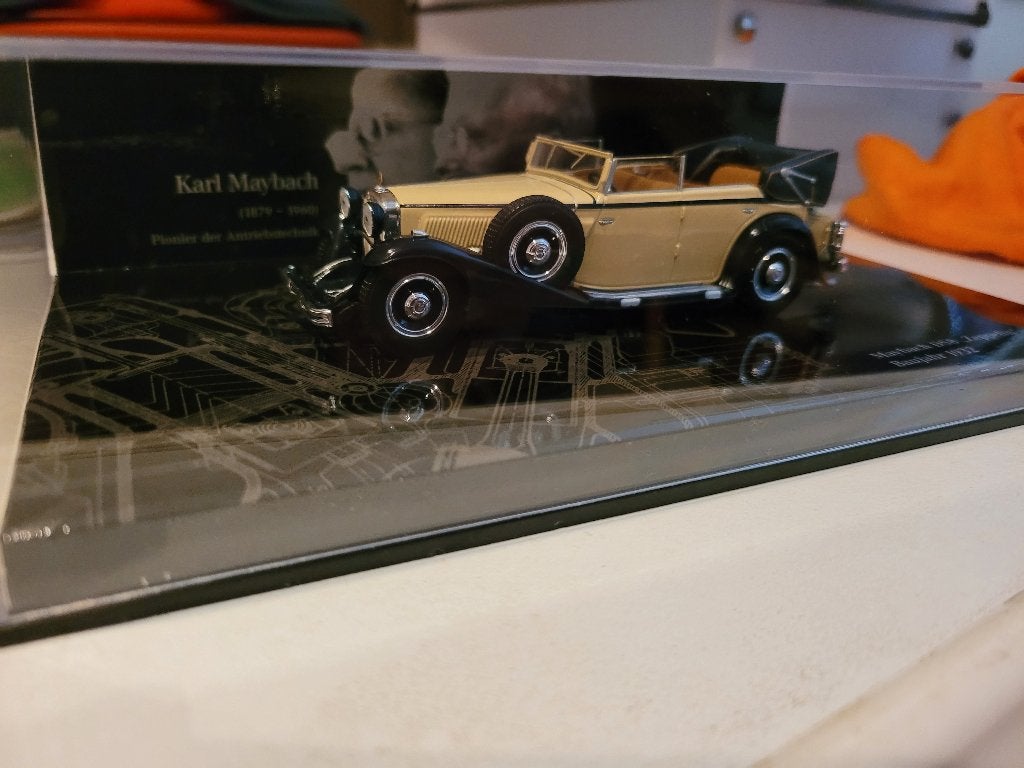 maybach DS8 zappelin minichamps 1:43, Ophalen of Verzenden, Zo goed als nieuw, Auto, MiniChamps