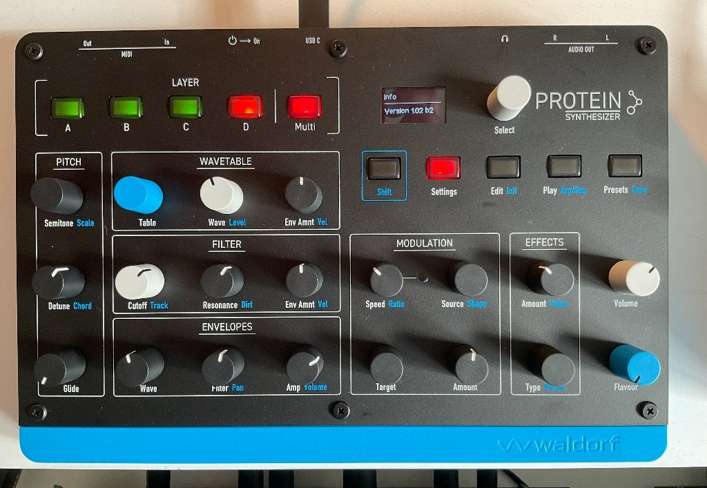Waldorf Protein, Overige merken, Nieuw, Met midi-aansluiting, Overige aantallen