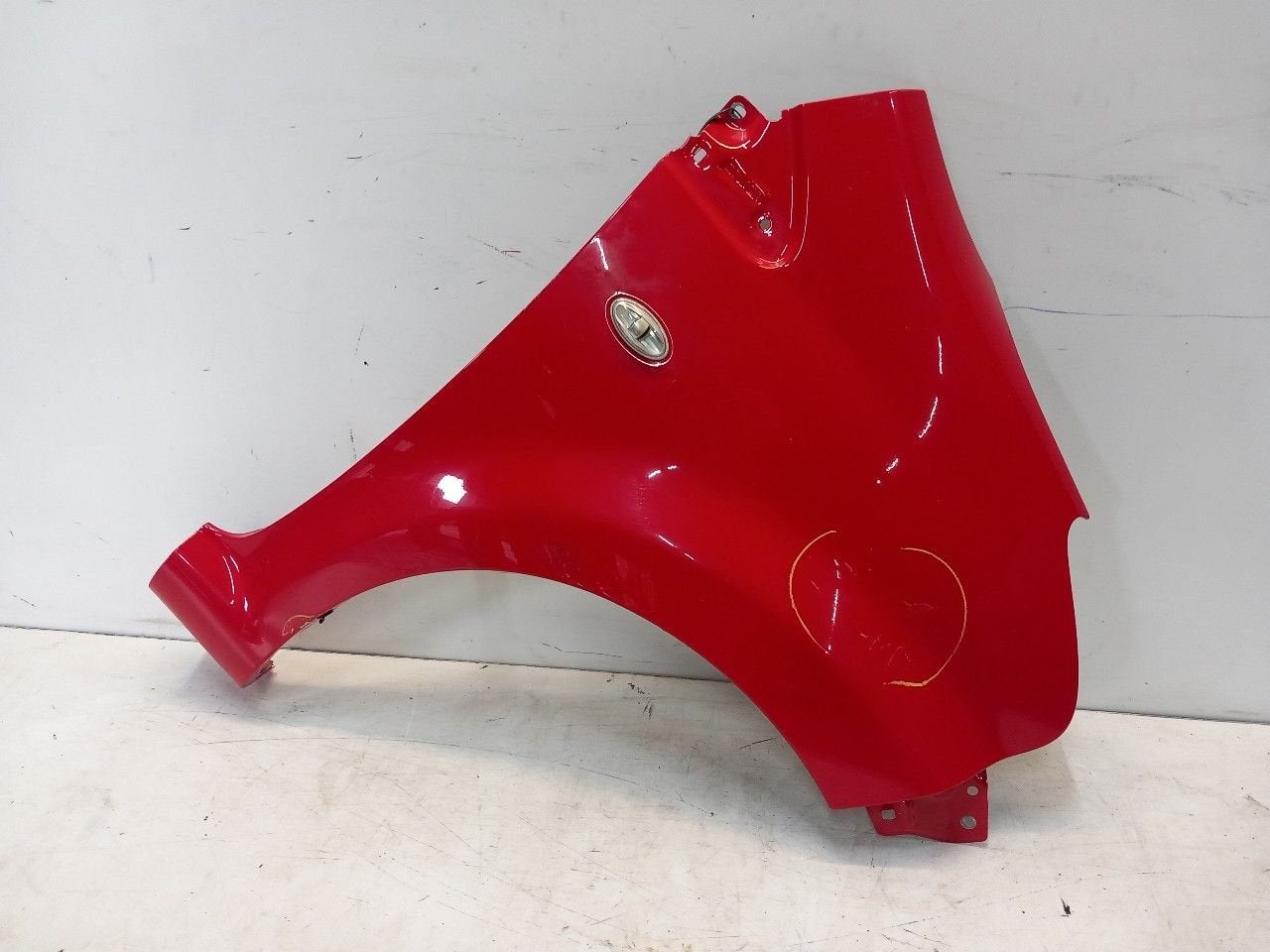 Spatbord rechts voor Toyota Aygo, Auto-onderdelen, Carrosserie en Plaatwerk, Spatbord, Toyota, Gebruikt, Herkomst onderdeel bekend