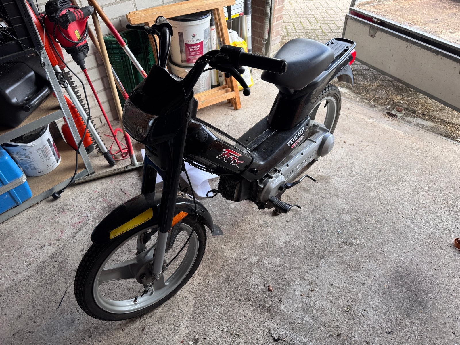 Peugeot Fox, Ophalen, Gebruikt, Maximaal 45 km/u