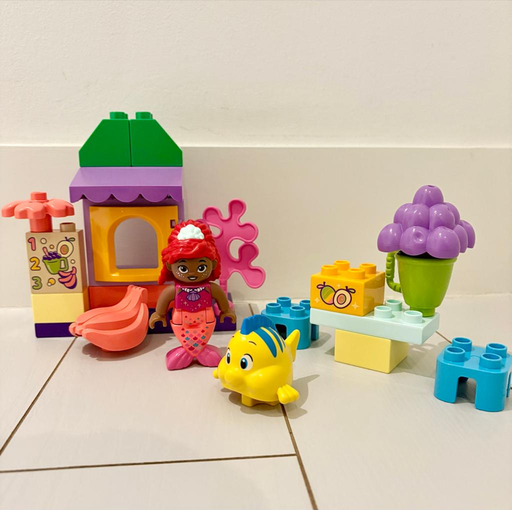 Duplo 10420 - Ariel's Onderwater Paleis, Ophalen of Verzenden, Zo goed als nieuw, Compleet, Complete set