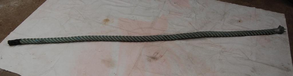 Zwaar nylontouw 4 cm dik te koop, Ophalen of Verzenden, Gebruikt