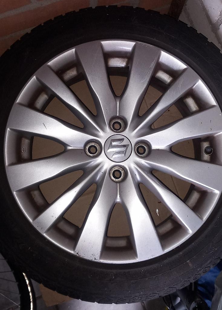 4x100 - Suzuki Banden en Velgen – all season 185/55 R16 87H, Auto-onderdelen, Ophalen, Gebruikt, Suzuki
