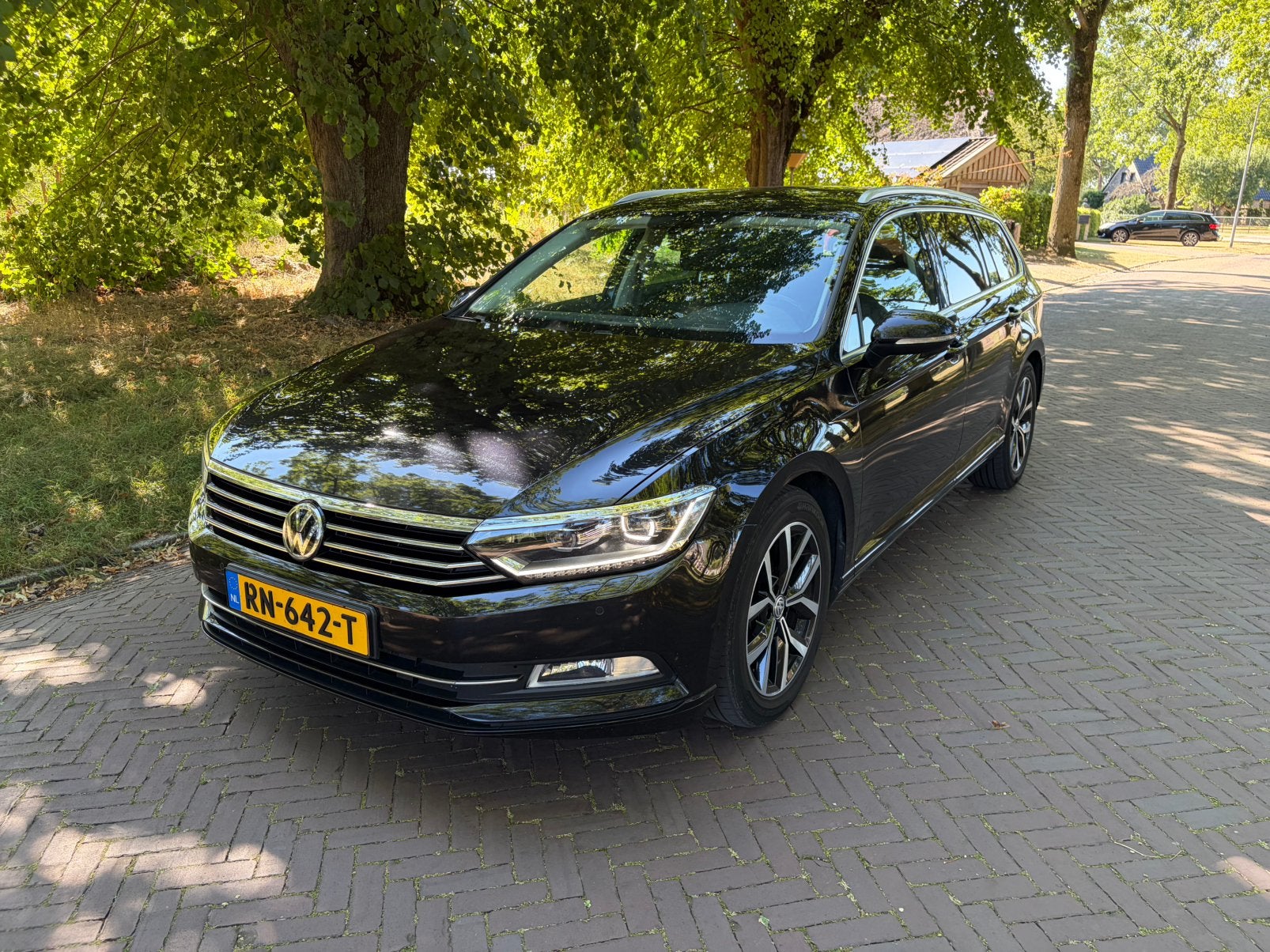Passat 1.6 TDI Variant DSG 2018  1e eigenaar!!, Auto's, Stof, 4 cilinders, Zwart, Stationwagon