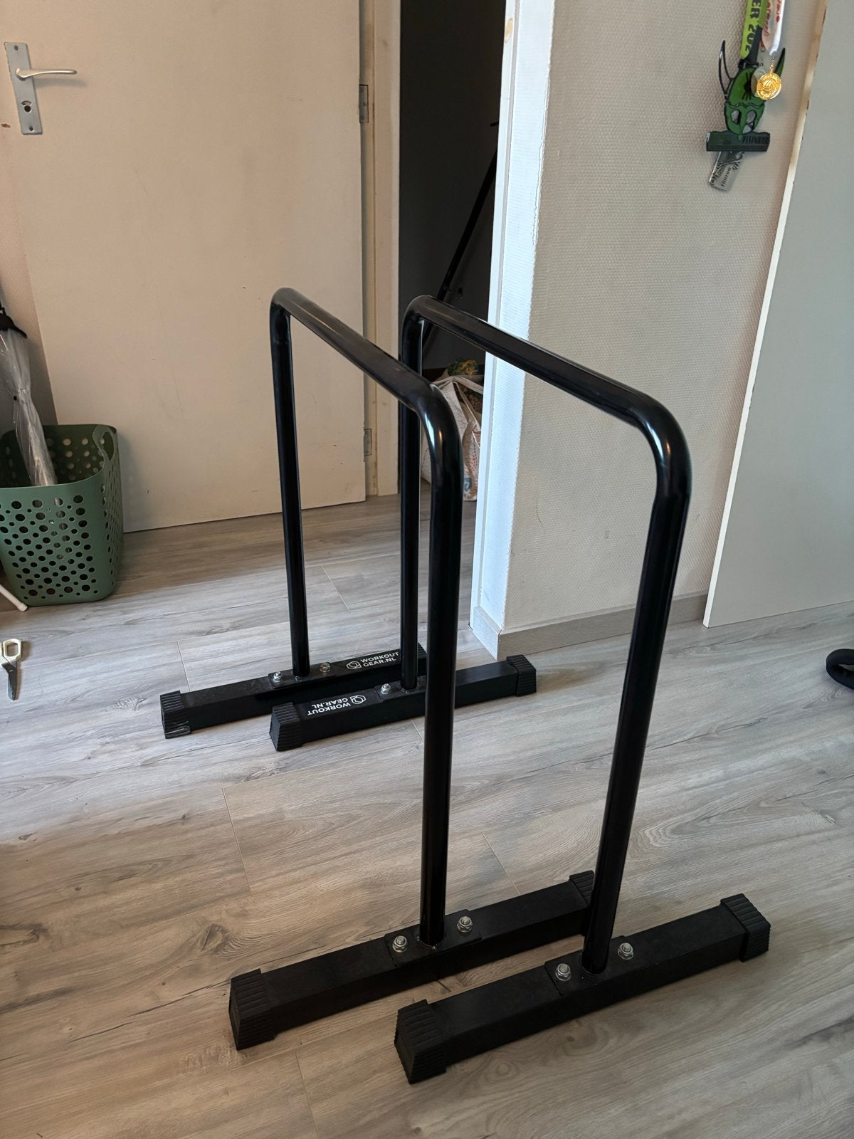 Workout dip bars Zo goed als nieuw, Ophalen of Verzenden, Zo goed als nieuw, Armen, Overige typen