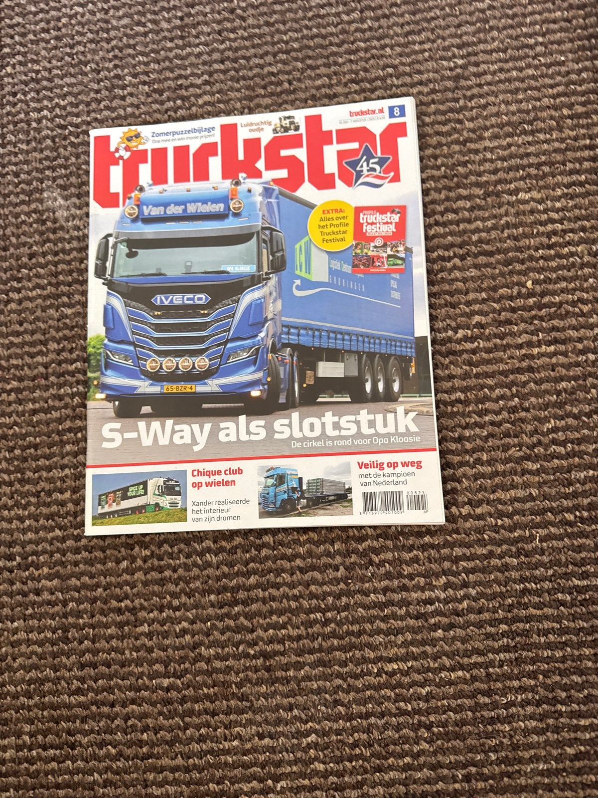 Truckstar Magazine - Editie 8 met Zomerpuzzelbijlage, Ophalen of Verzenden, Gelezen, Overige typen