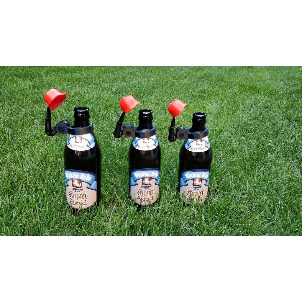 Bier flesjes helm, Ophalen of Verzenden, Nieuw, Pul(len), Overige merken